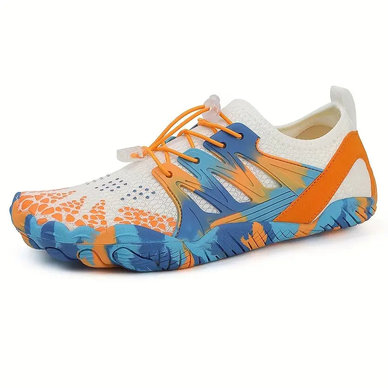 Sapatos masculinos de água versáteis, Secagem rápida, leve e ajustáve, Ideal para caminhadas, fitness e natação