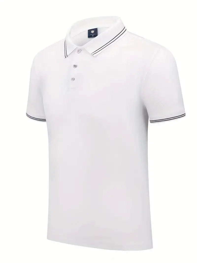 Camisa polo masculina clássica – ideal para passeio