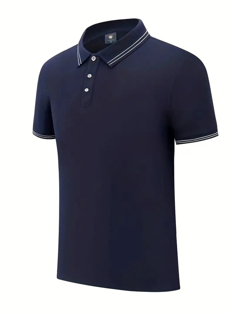 Camisa polo masculina clássica – ideal para passeio