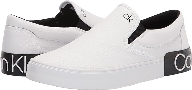 Sapatilhas masculinos da marca Calvin Klein - Cor Branca