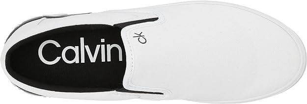 Sapatilhas masculinos da marca Calvin Klein - Cor Branca