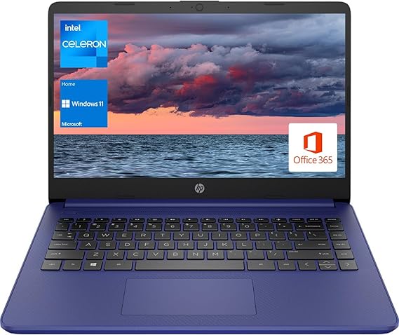 Laptop HP Intel Quad-Core N4120, Windows 11, com ecrã HD de 14"