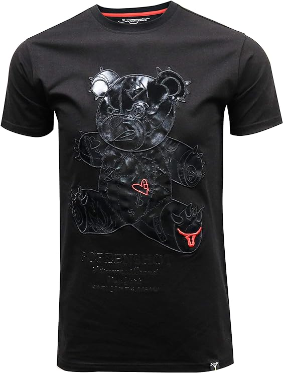 Camisetas masculinas hipster hip-hop urbano com desenhos de animação
