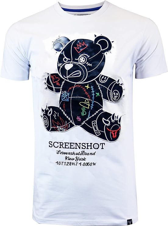 Camisetas masculinas hipster hip-hop urbano com desenhos de animação