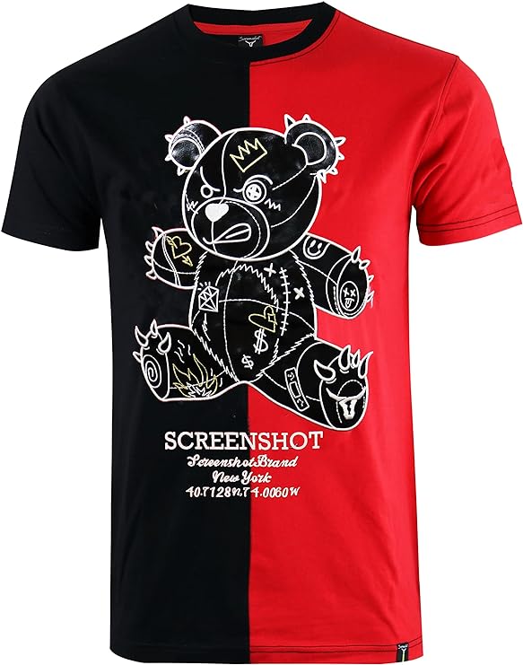 Camisetas masculinas hipster hip-hop urbano com desenhos de animação