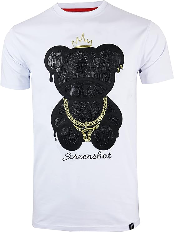 Camisetas masculinas hipster hip-hop urbano com desenhos de animação