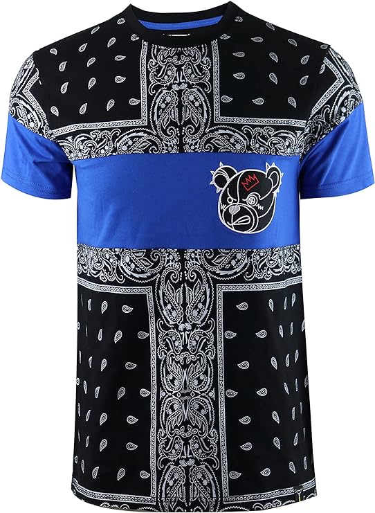Camisetas masculinas hipster hip-hop urbano com desenhos de animação
