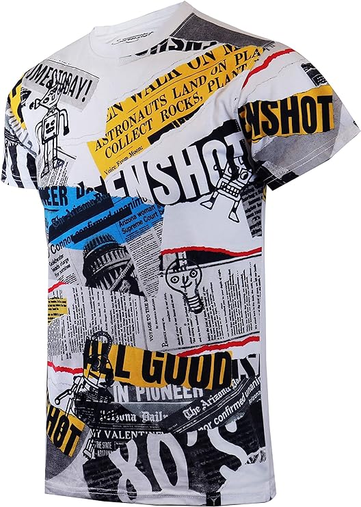 Camisetas masculinas hipster hip-hop urbano com desenhos de animação
