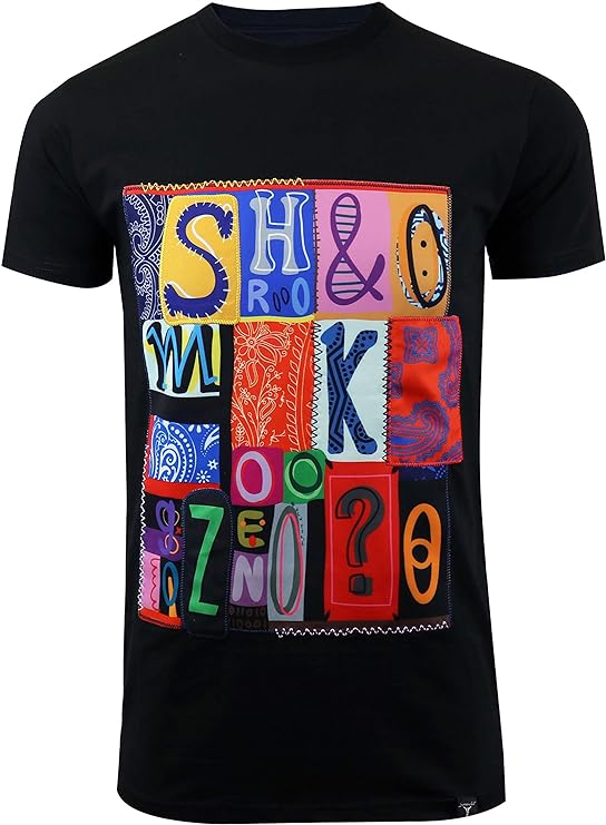 Camisetas masculinas hipster hip-hop urbano com desenhos de animação
