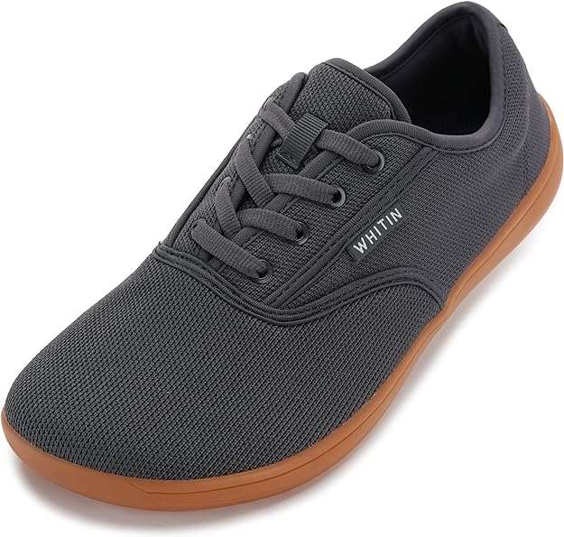 Sapatilhas masculinas elegantes de Lona, Sola Zero Drop
