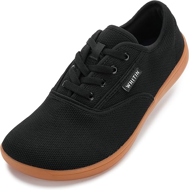 Sapatilhas masculinas elegantes de Lona, Sola Zero Drop