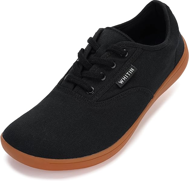 Sapatilhas masculinas elegantes de Lona, Sola Zero Drop