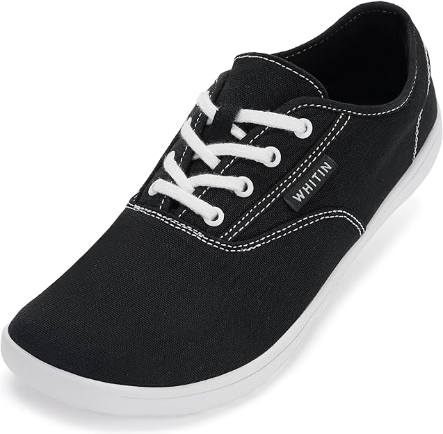 Sapatilhas masculinas elegantes de Lona, Sola Zero Drop