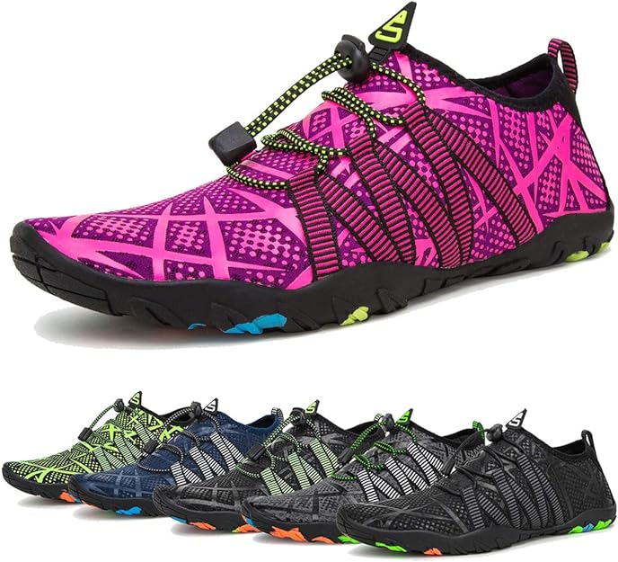 Sapatilhas de secagem rápida para homens e mulheres, sapatos para caminhadas esportivos a
