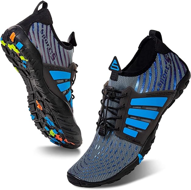 Sapatilhas de secagem rápida para homens e mulheres, sapatos para caminhadas esportivos a