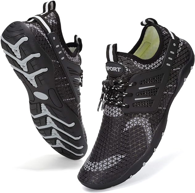 Sapatilhas de secagem rápida para homens e mulheres, sapatos para caminhadas esportivos a