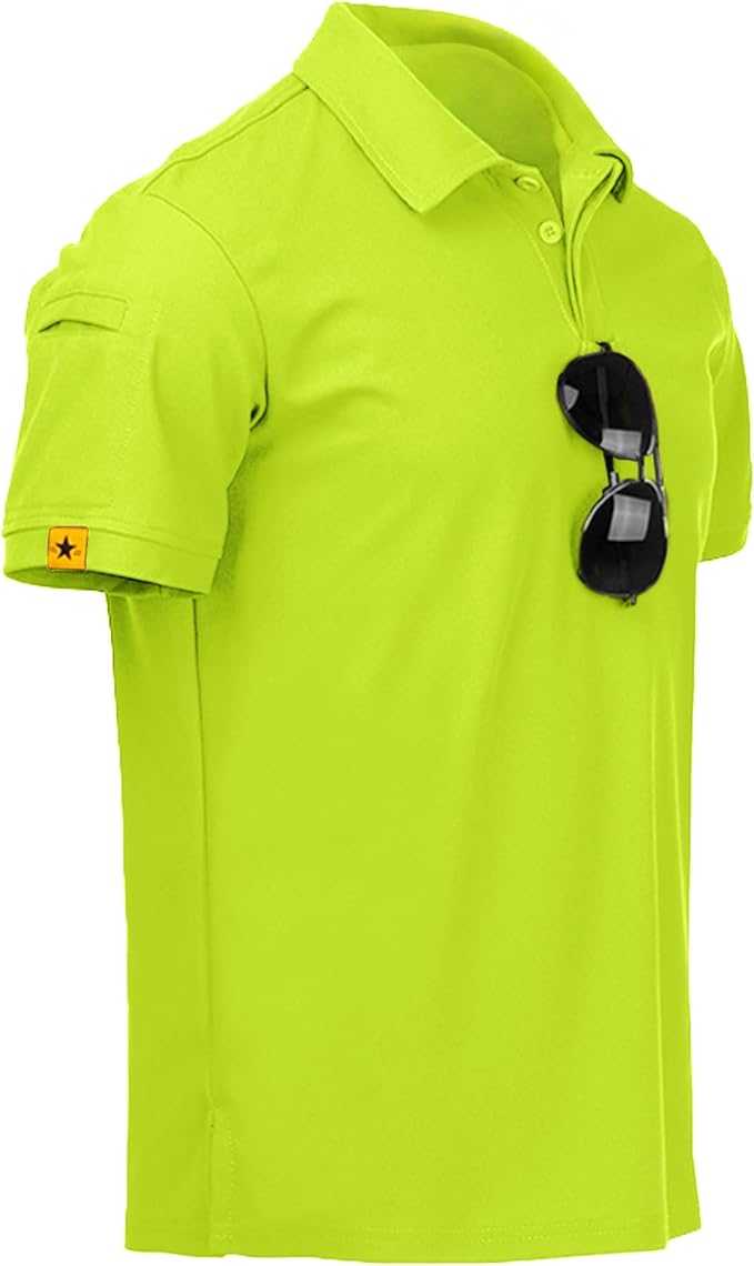 Camiseta polo masculina de manga curta esportiva para o dia á dia