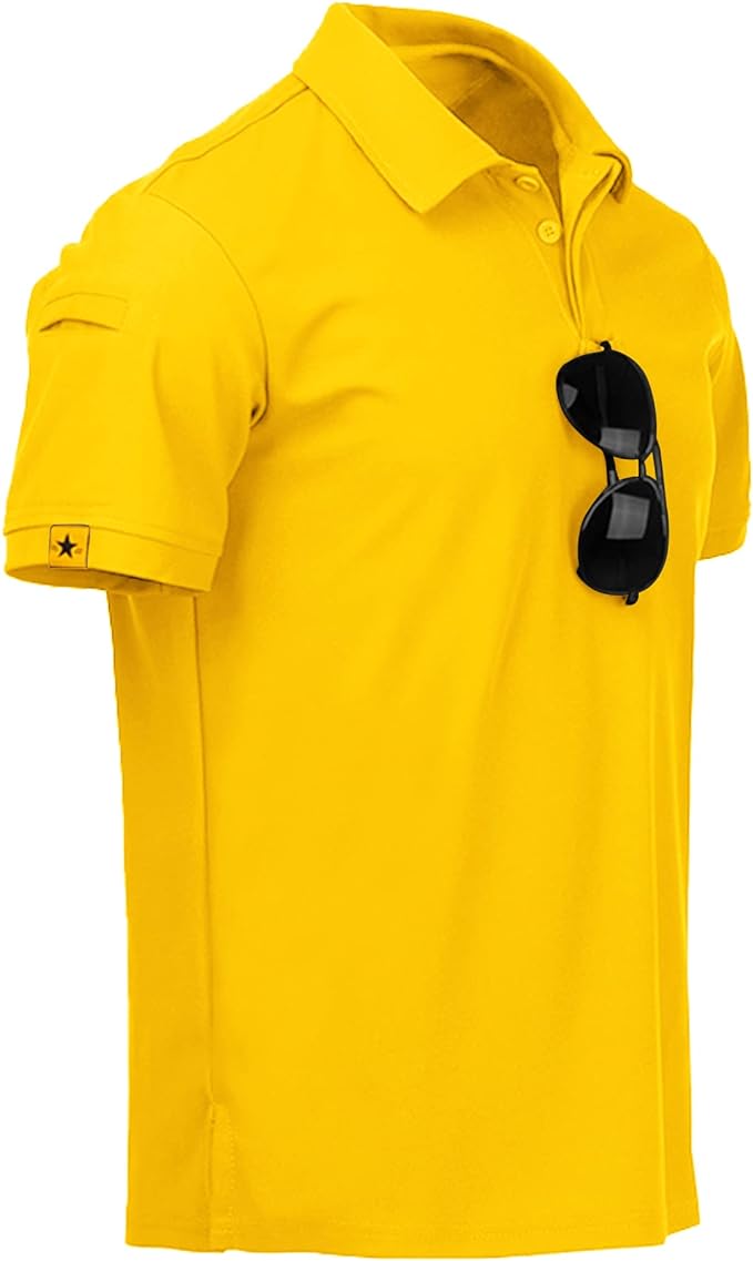 Camiseta polo masculina de manga curta esportiva para o dia á dia