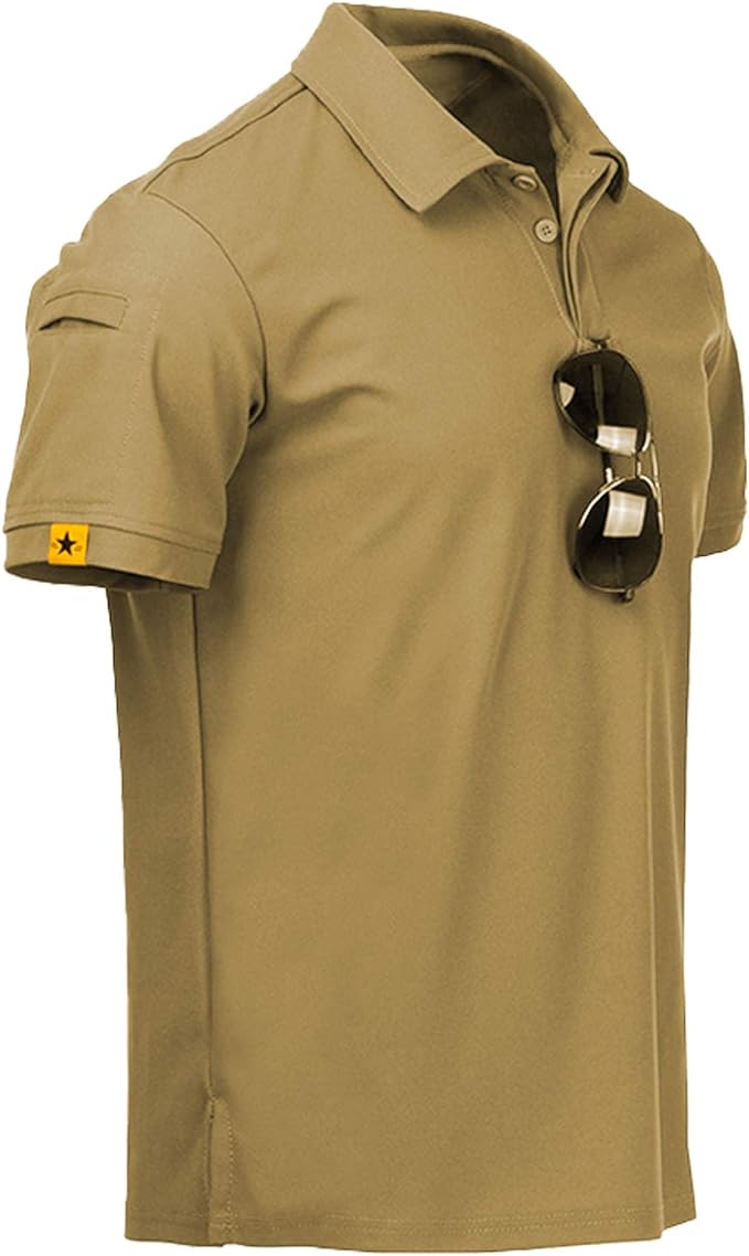 Camiseta polo masculina de manga curta esportiva para o dia á dia