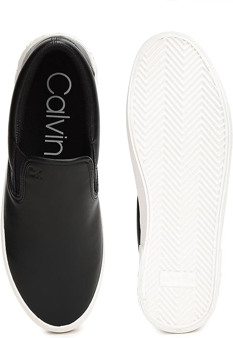 Sapatilhas masculinos da marca Calvin Klein - Cor Preta