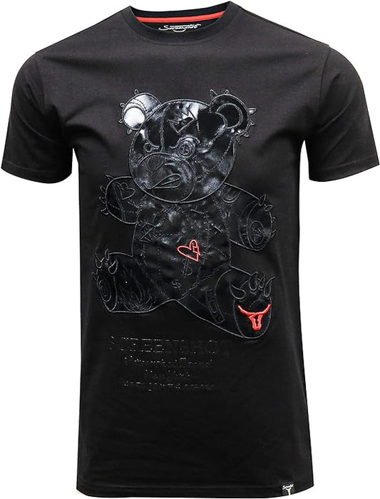 Camisetas masculinas hipster hip-hop urbano com desenhos de animação