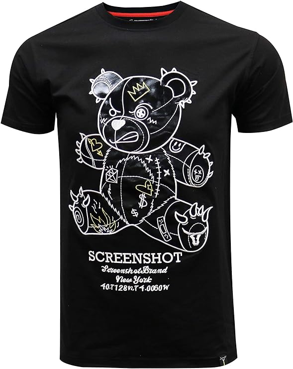 Camisetas masculinas hipster hip-hop urbano com desenhos de animação