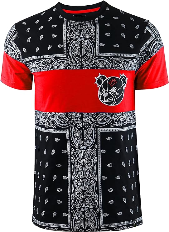 Camisetas masculinas hipster hip-hop urbano com desenhos de animação