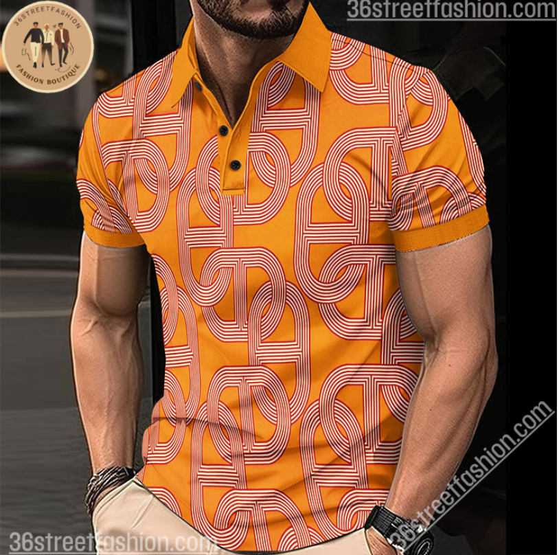 Camiseta de Golfe masculina HERMES